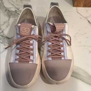 Cole Haan Women's Earthlite Sneakers - White and Brown